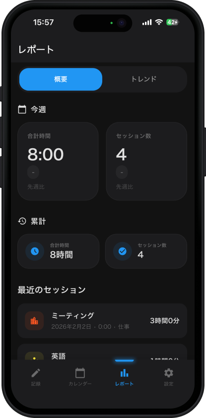 モダンなデザイン